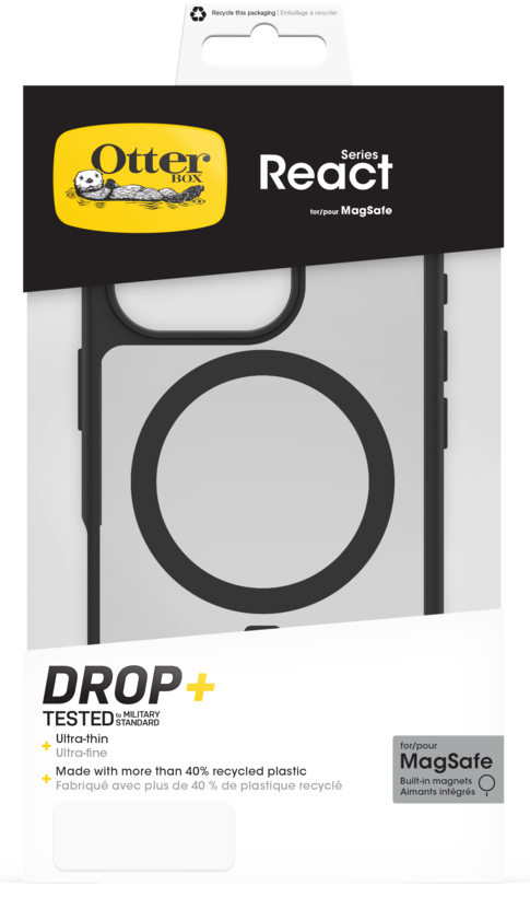 OtterBox React iPhone 16 Pro Case Cl/Bl