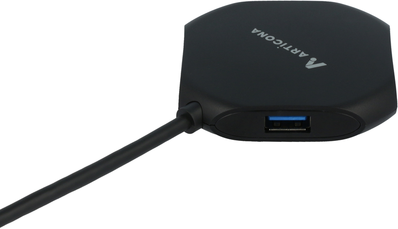 ARTICONA USB Hub 3.0 4-Port schwarz