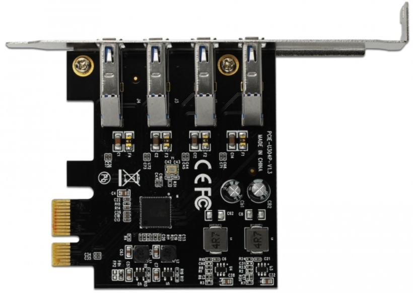 Interface Delock PCIe - 4 x USB 3.0