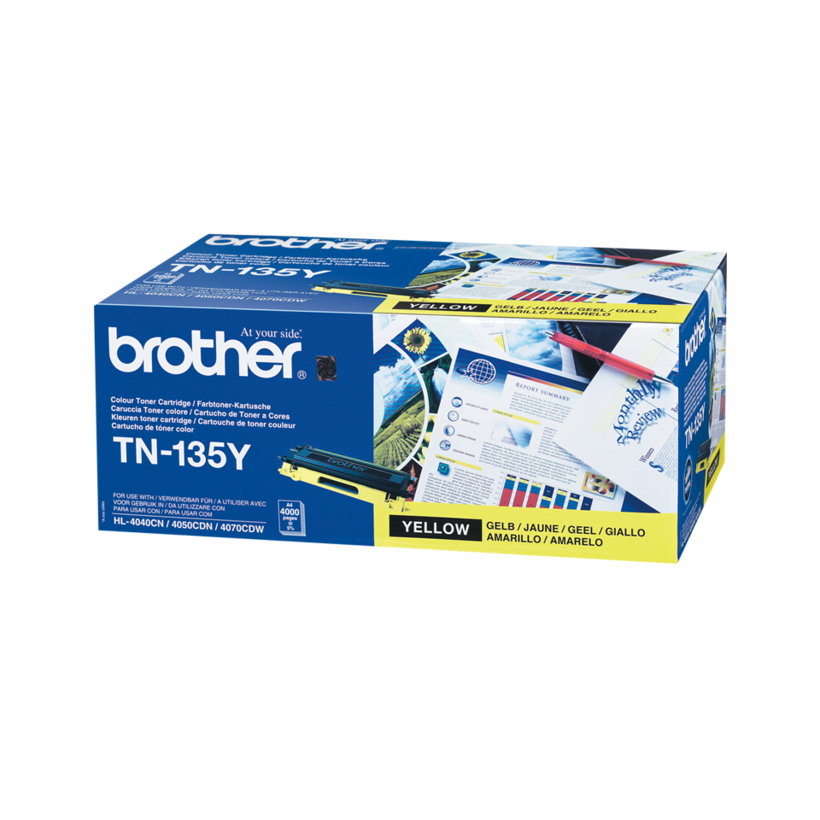 Brother TN-135Y Toner Yellow