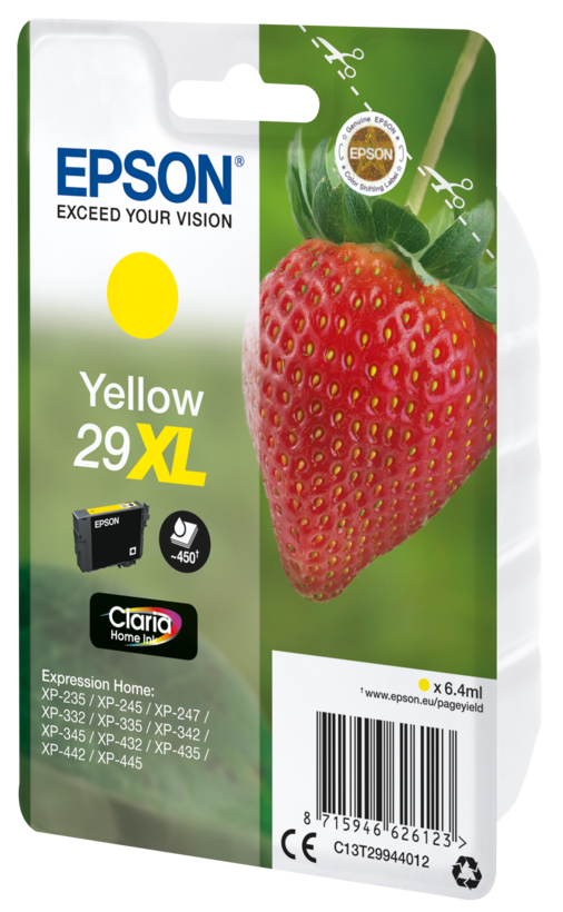 Encre Epson 29XL, jaune