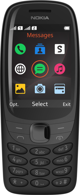 Nokia 6310 Mobiltelefon schwarz