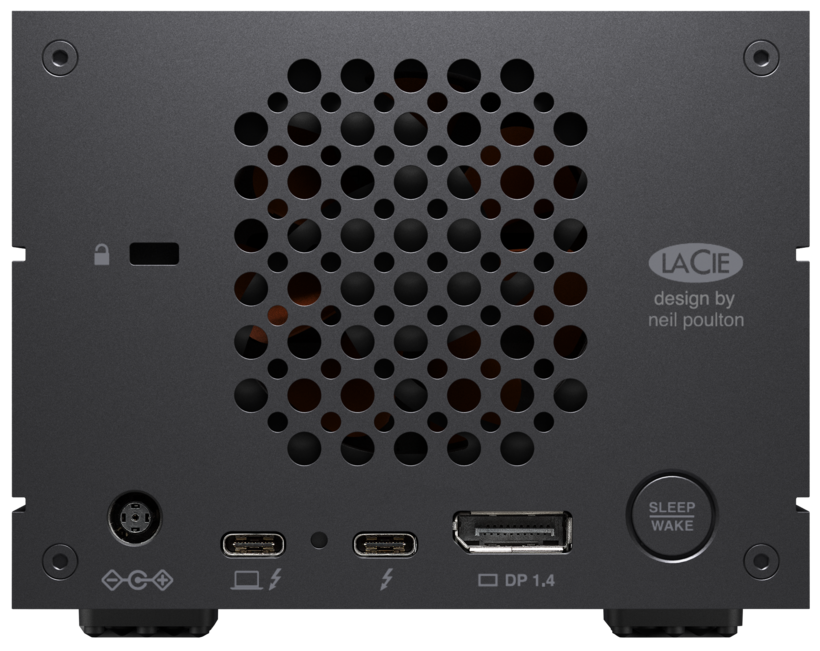 LaCie 2big Dock 20 TB Desktop-RAID