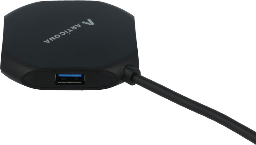 ARTICONA USB Hub 3.0 4-Port schwarz