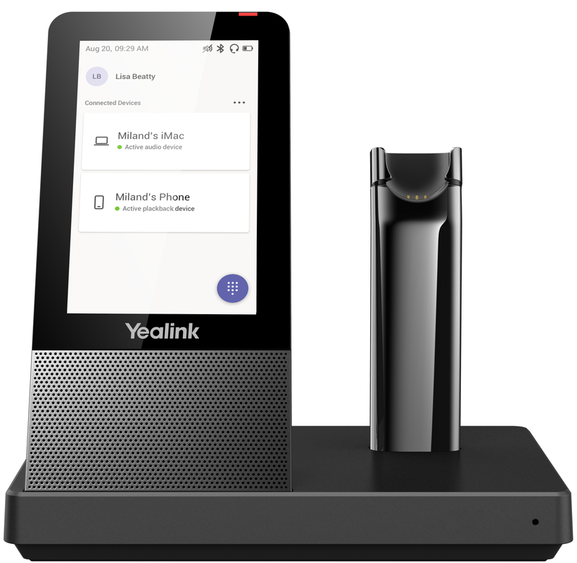 Micro-casque Yealink WH67 Teams DECT