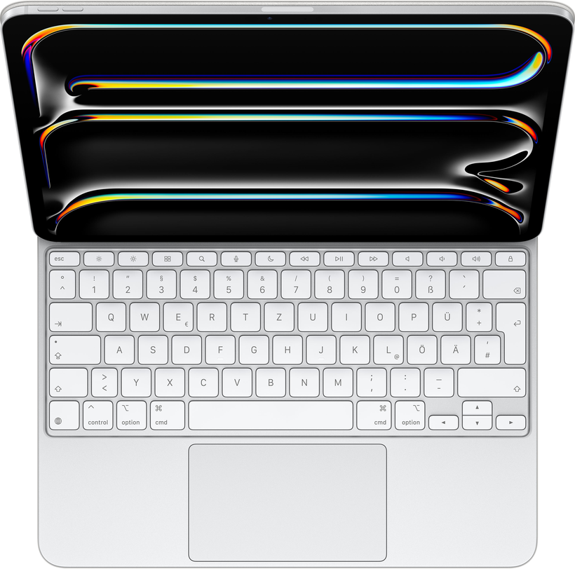 Apple 13 iPad Pro M4 Magic Keyboard weiß