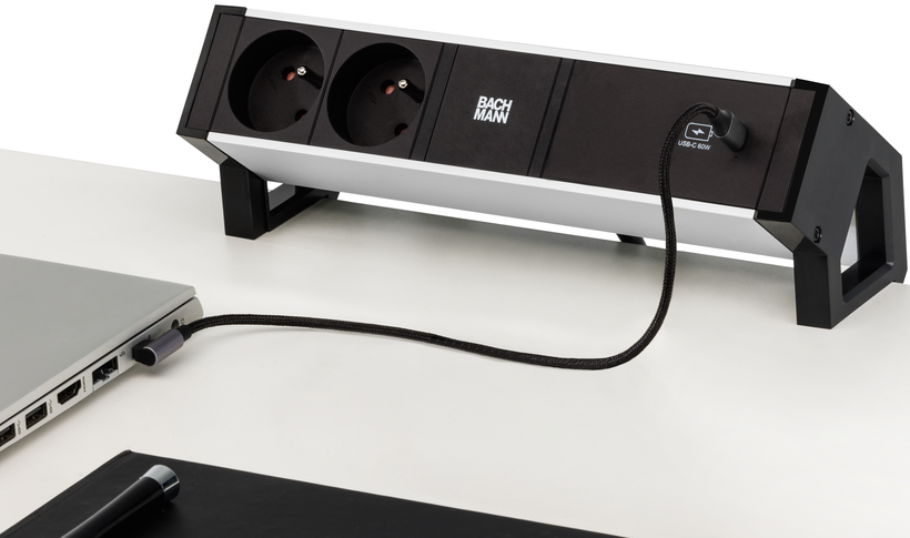 Power Strip 2-way + USB