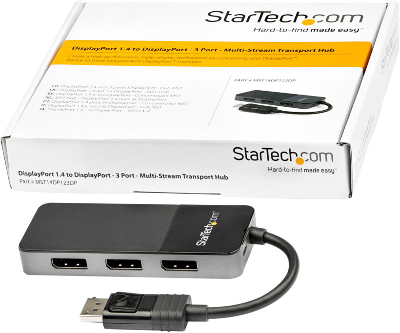 StarTech DisplayPort - 3xDP MST-Hub