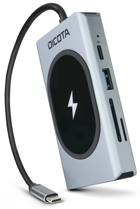DICOTA USB-C 10-in-1 dokkoló töltőfunkc.