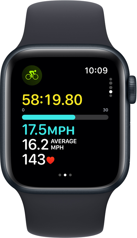 Apple Watch SE 2023 LTE 40mm meia-noite