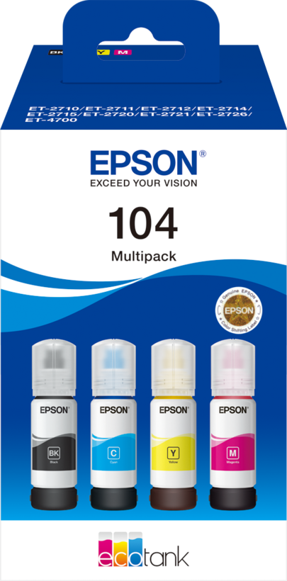 Epson 104 EcoTank Multipack 4-colour