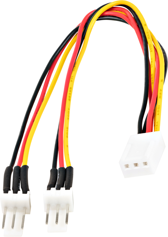 Adaptador corr. 1x3p.h. - 2x3p.m. 0,15m