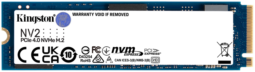 Kingston NV2 500GB NVMe PCIe SSD