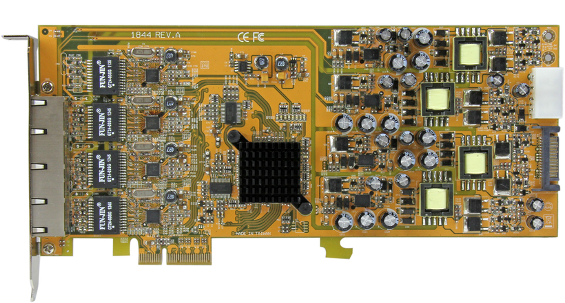 StarTech Karta sieciowa 4-Port PoE PCIe