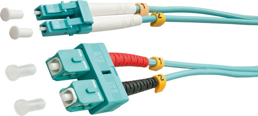 FO Duplex Patch Cable LC-SC 50µ 10m
