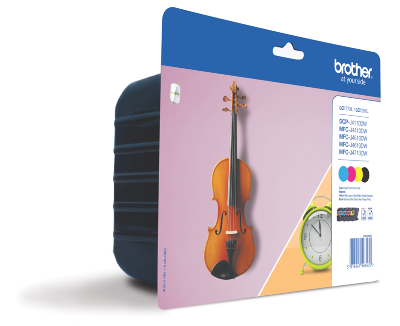 Brother LC-127XL Ink BK/C/Y/M ValueP.