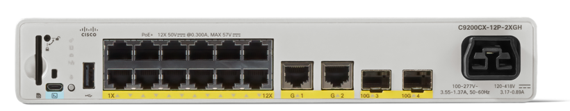Cisco Catalyst C9200CX-12P-2X2G-E Switch