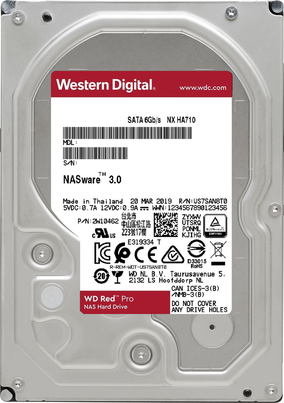 HDD NAS 18 TB WD Red Pro