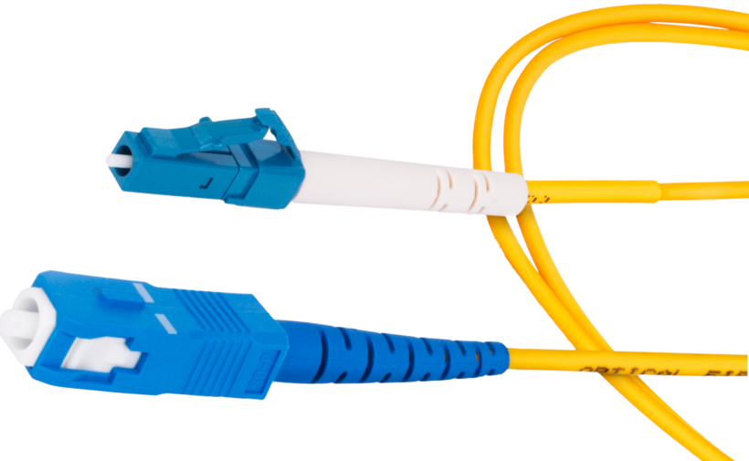 FO Simplex Patch Cable LC-SC 9/125µ 1m