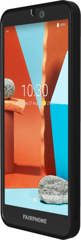 Fairphone 3+ 4/64 GB Smartphone schwarz