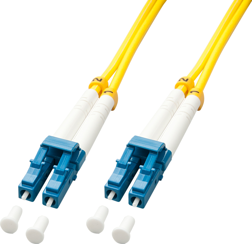 FO Duplex Patch Cable LC-LC 1m 9/125µ
