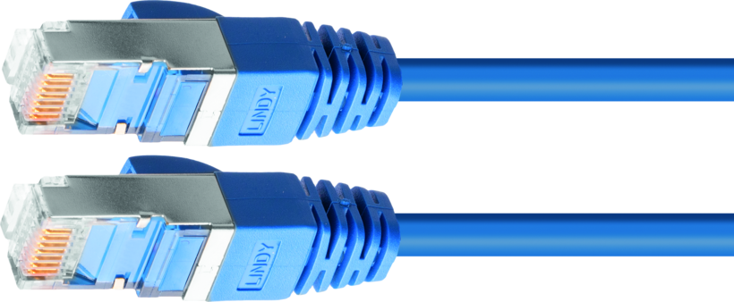 Patch Cable RJ45 S/FTP Cat6 1m Blue