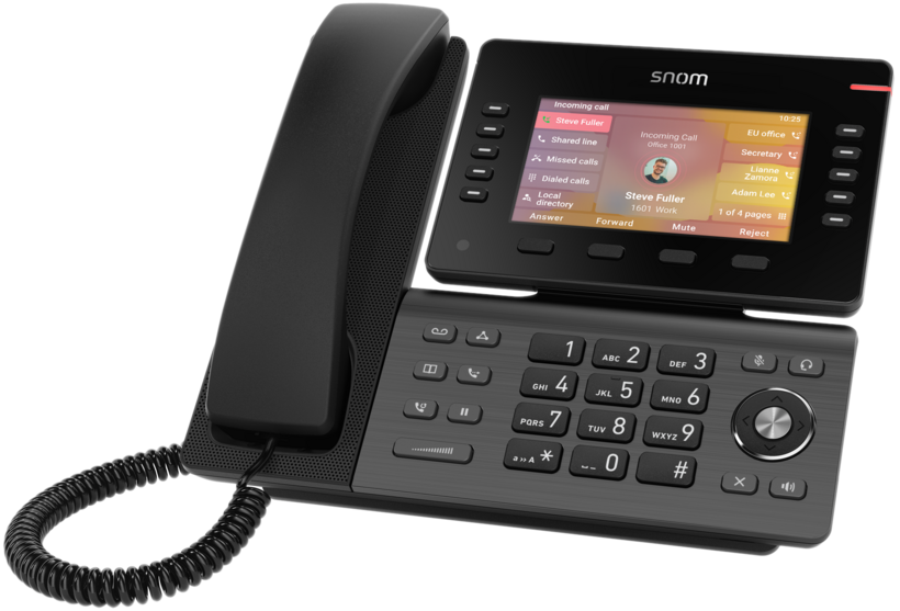 Téléphone IP fixe Snom D865 noir