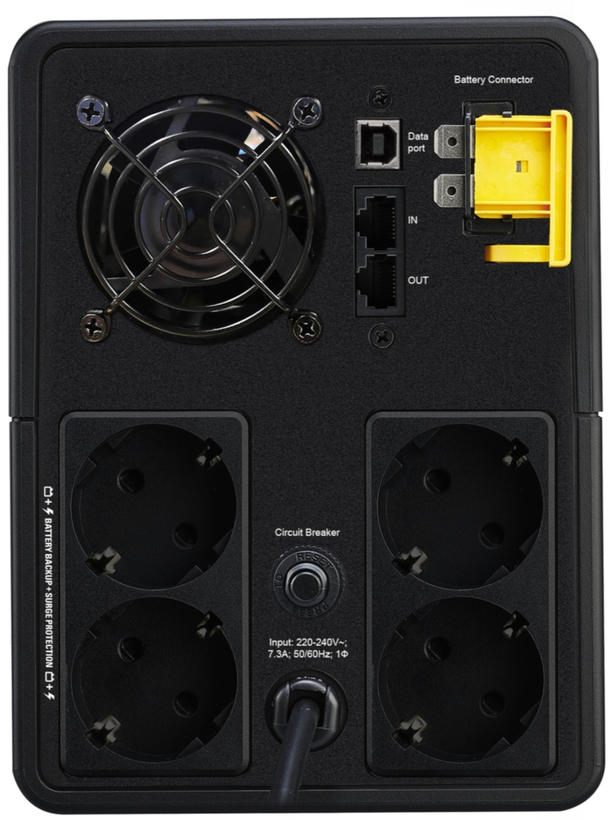 APC Back UPS 1600VA (DIN/Schuko)