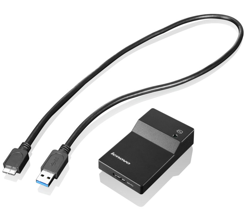 Lenovo USB 3.0 to DVI+VGA Adapter