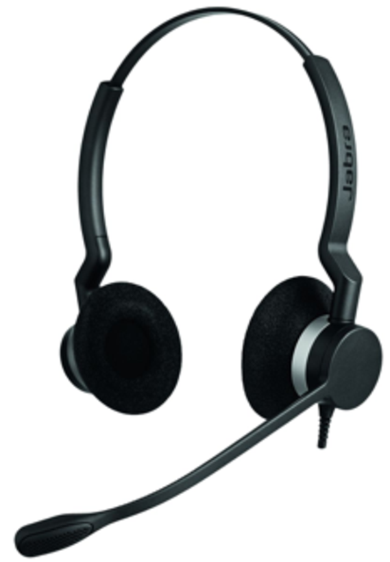 Jabra BIZ 2300 QD OpenStage Headset Duo