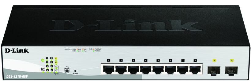 Switch D-Link DGS-1210-08P/E PoE