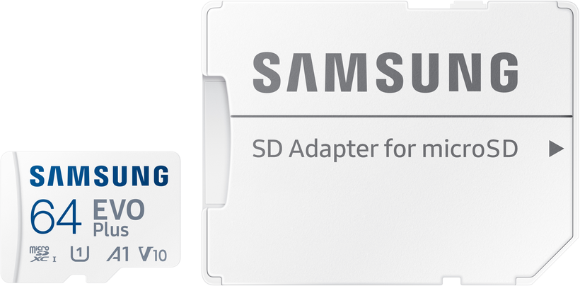 Scheda micro SDXC 64 GB Samsung EVO Plus