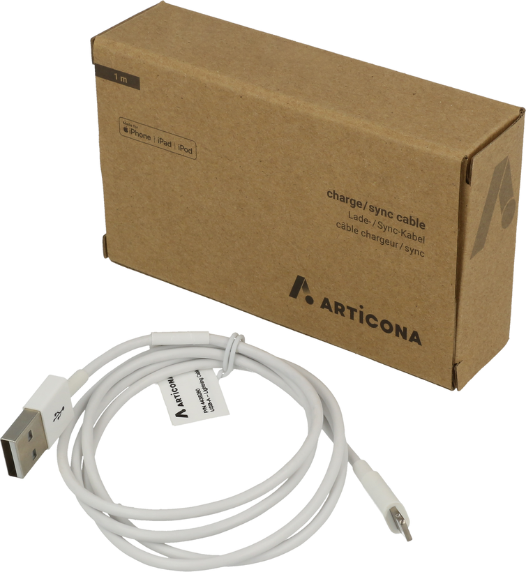 Cable ARTICONA USB-A - Lightning 1 m
