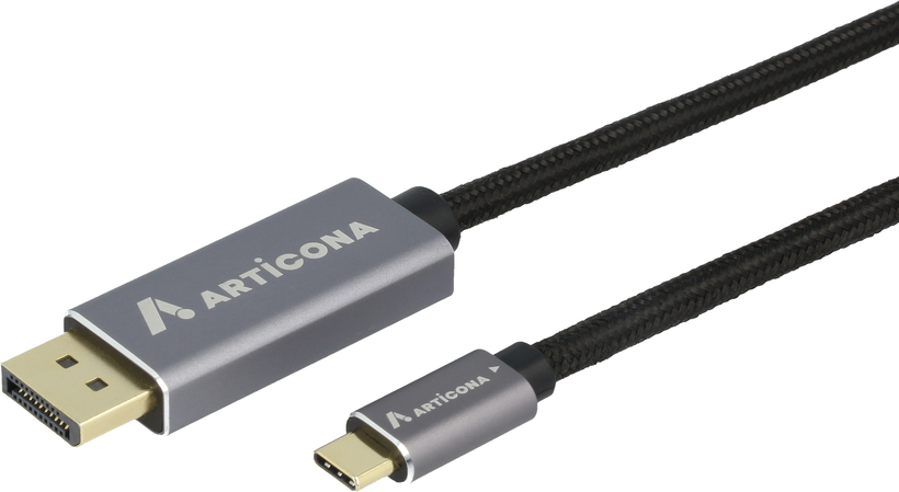 Cable USB tipo C m. - DisplayPort m. 1 m