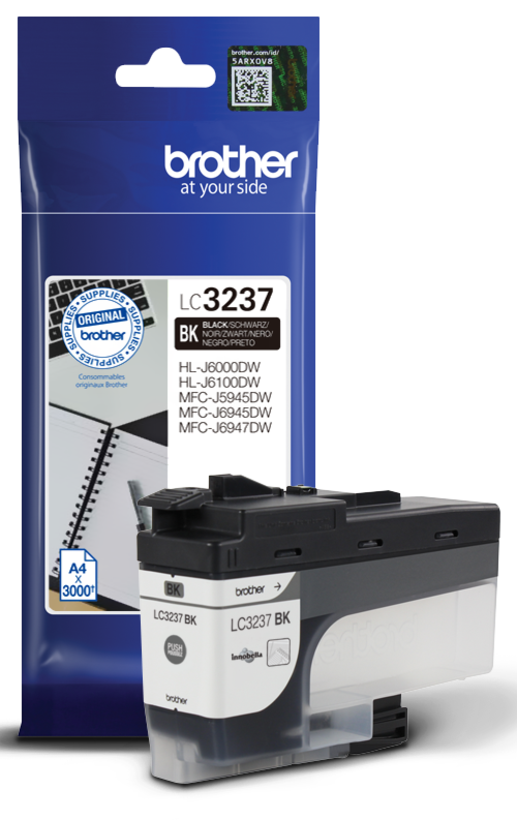 Brother LC-3237BK Tinte schwarz