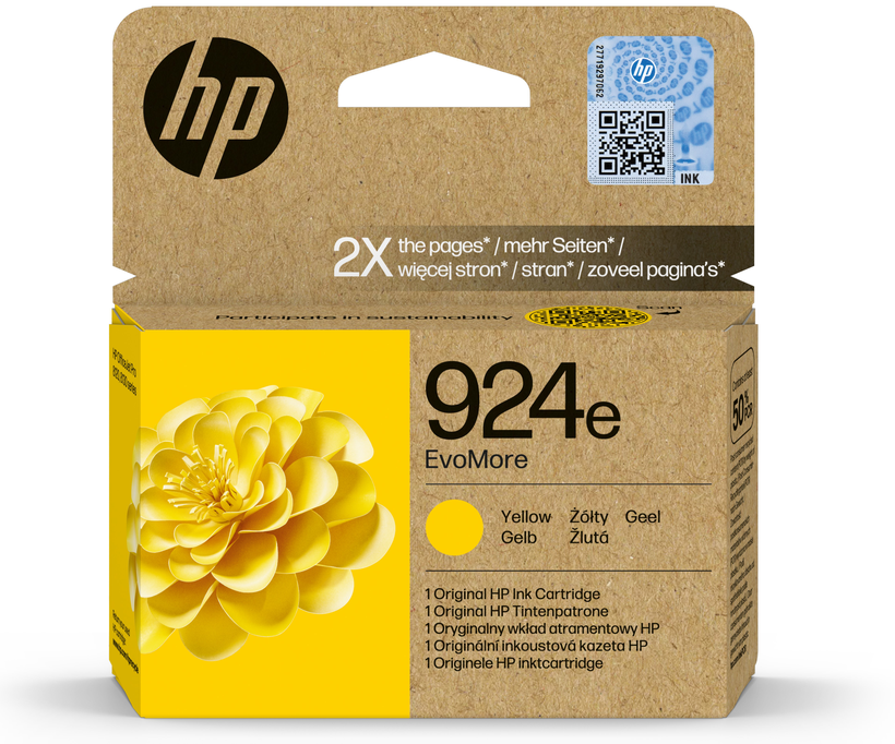 HP 924e EvoMore Tinte gelb