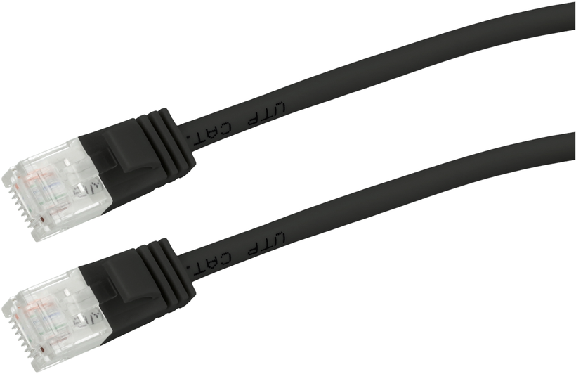Patchkabel RJ45 U/UTP Cat6a 1,5m schwarz