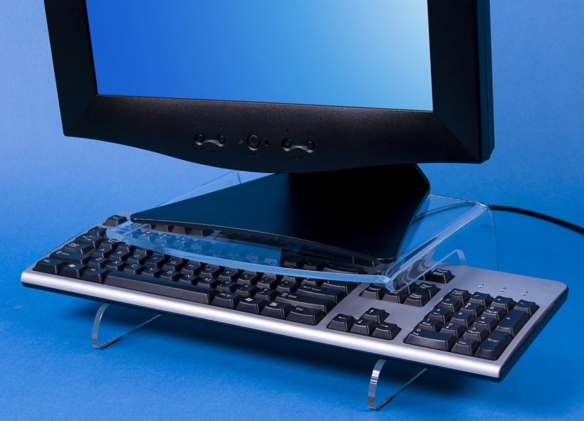 Support écran Dataflex acrylique 110 mm