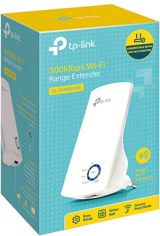 REPETIDOR WIFI 300MBPS TP-LINK TL-WA850RE :: Serial Center