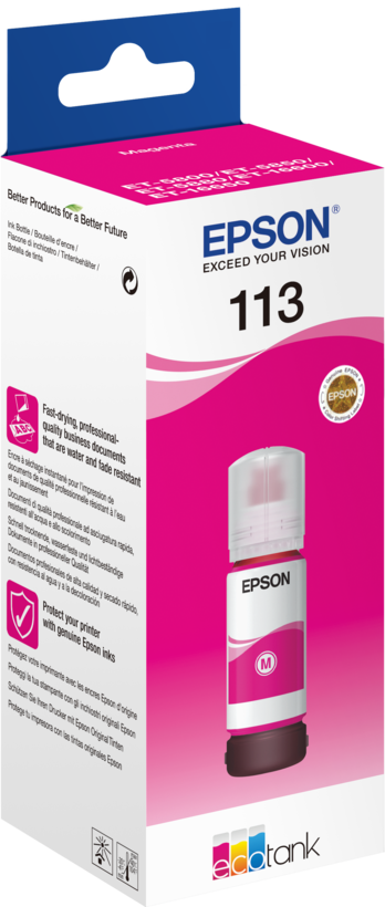 Epson Tusz 113 EcoTank Pigment, purp.