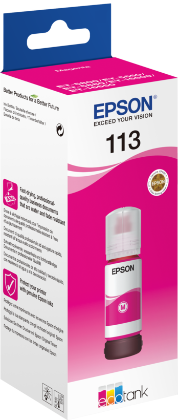 Epson 113 EcoTank Pigment Ink Magenta