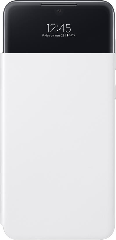 Étui portef. Samsung A33 5G S View blanc