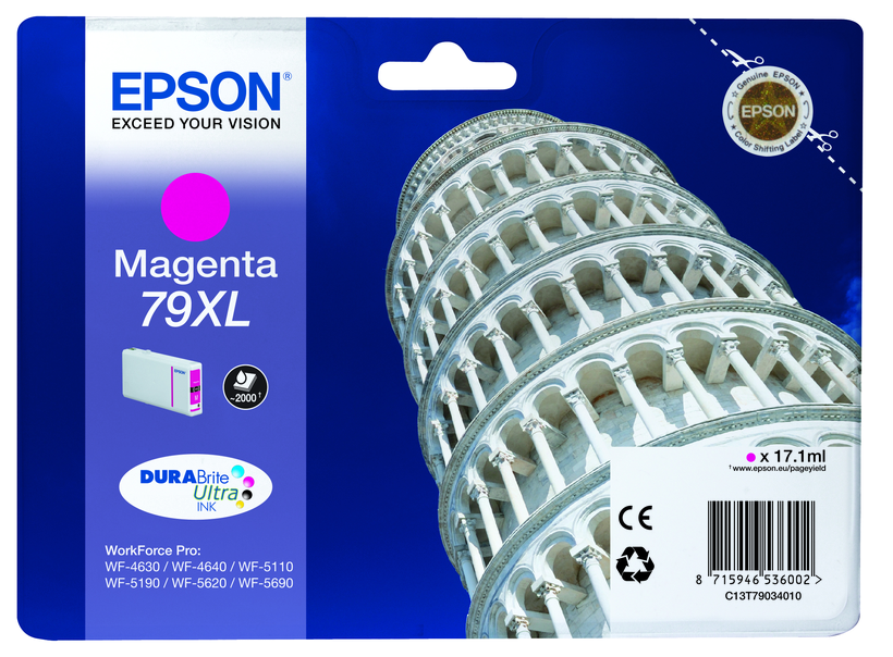 Epson 79XL tintapatron, bíbor