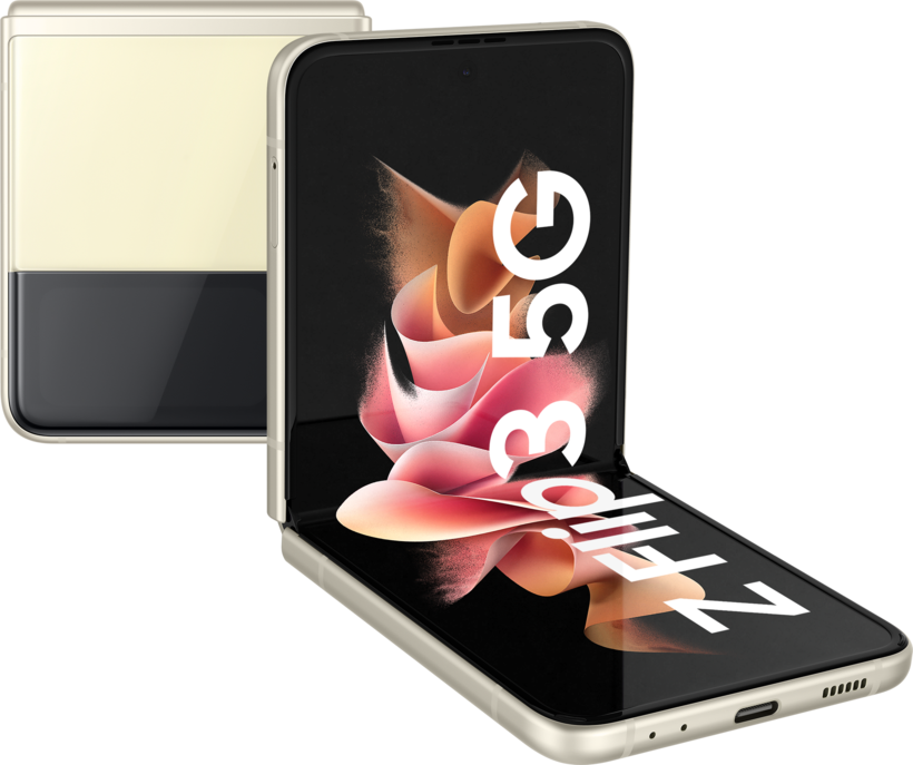 Buy Samsung Galaxy Z Flip3 5G 128GB Cream (SM-F711BZEBEUB)