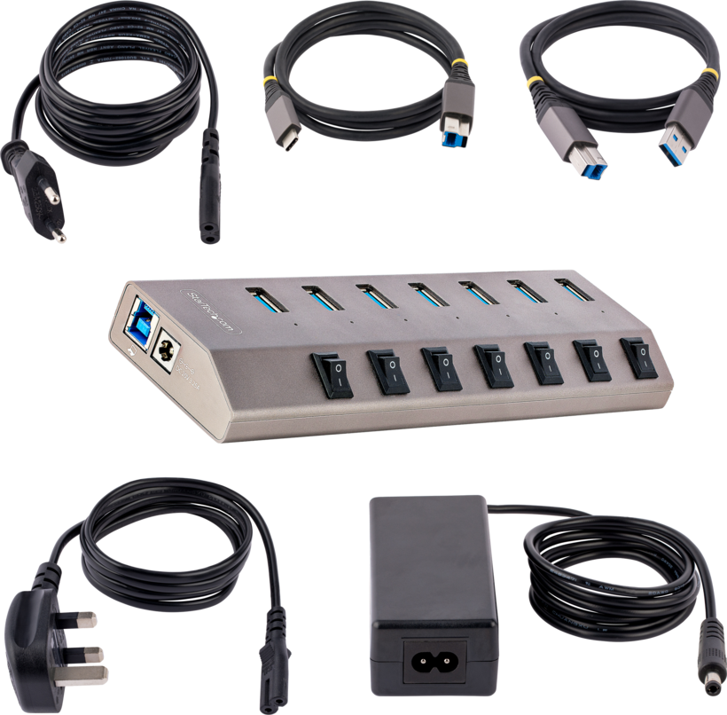 StarTech USB Hub 3.0 7-port Switch