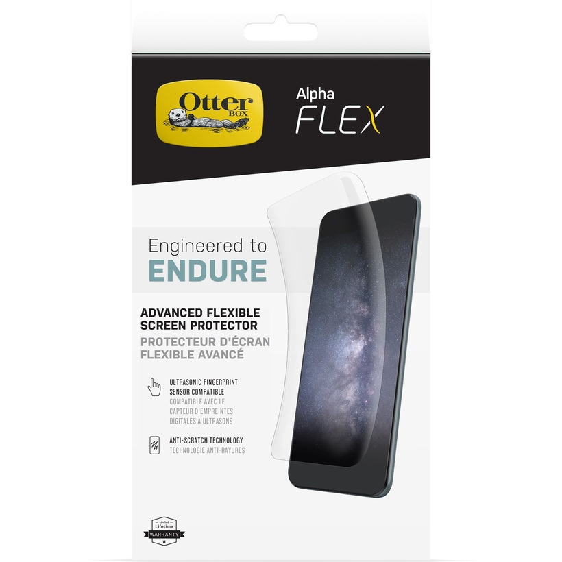 OtterBox AlphaFlex Galaxy S22 kijelzővé.