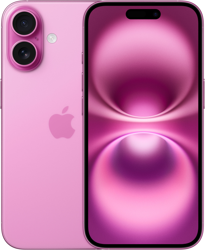 Apple iPhone 16 256 Go, rose