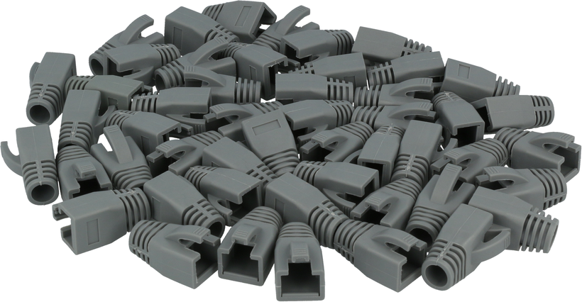 RJ45 Boots Grey 50-pack