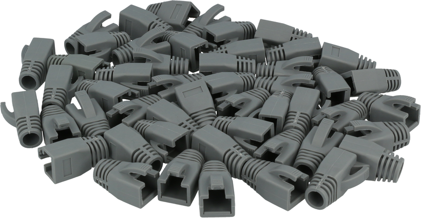 RJ45 Connector Boots Grey 50-pack