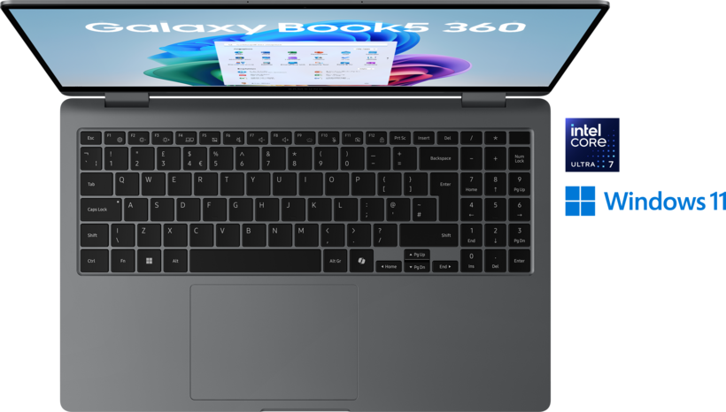 Samsung Book5 360 U7 16GB/1TB Grey